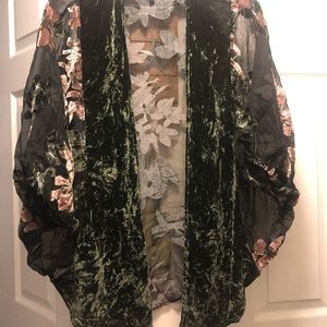 Floral kimono